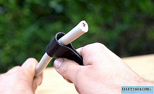 Una herramienta simple para pelar cables rápidamente