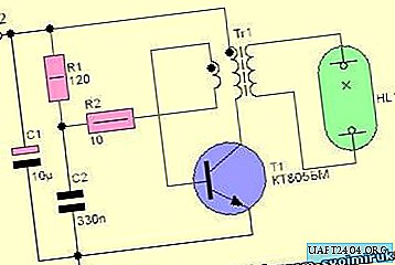 Simple converter for powering energy-saving lamps