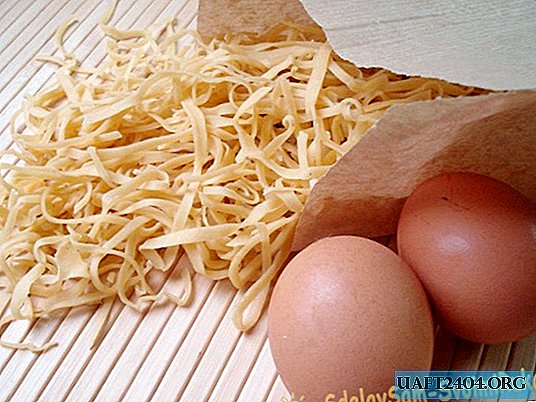 A simple recipe for homemade noodles