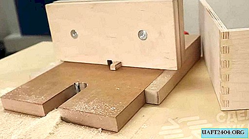 Een eenvoudige zelfgemaakte geleider voor boxverbindingen