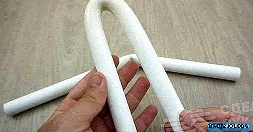 Una forma fácil de doblar una tubería de PVC en casa
