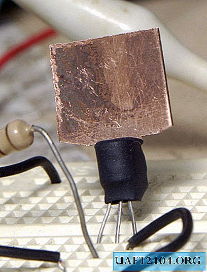 Radiador para transistores de baixa potência