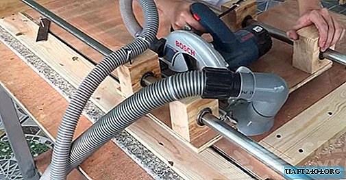 Sawing machine for wood from a circular saw
