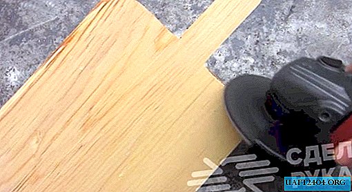 Tabla de cortar de madera de bricolaje