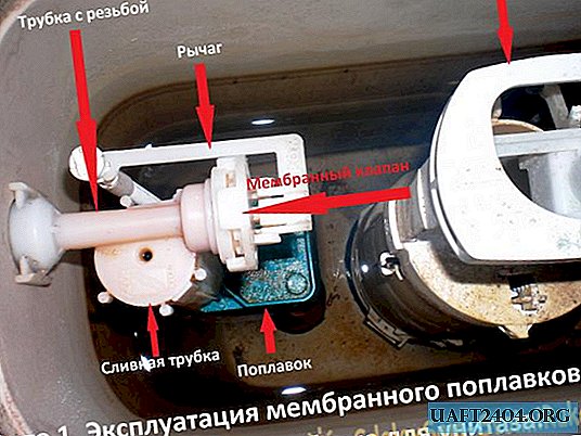 Repare el tanque de descarga del inodoro