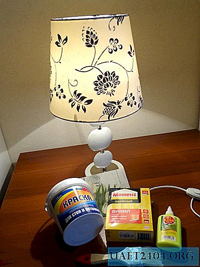 Restoration and decoupage lampshade