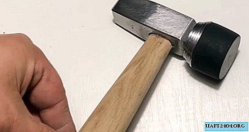 Nivellerad hammare med utbytbara munstycken