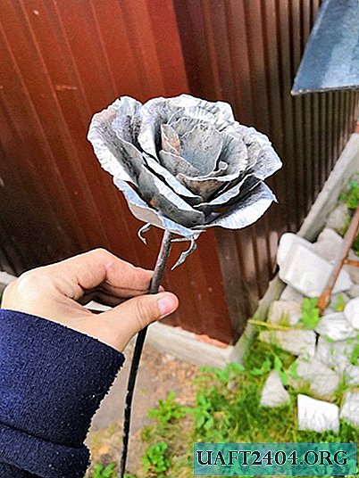 Do-it-yourself steel rose