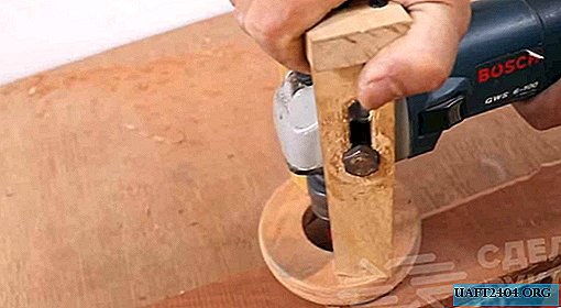 DIY milling cutter from a small angle grinder