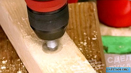 Homemade bolt wood cutter