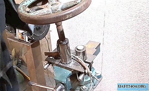 Homemade pipe bending machine