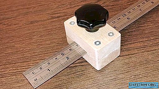 Home-made marking surface gage - an indispensable thing for a carpenter, carpenter and others