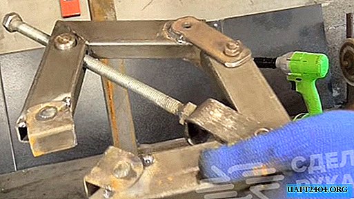Homemade clamp for welding