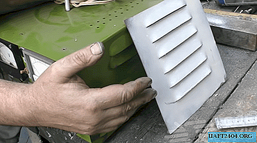Modèle pour la fabrication de grilles de ventilation en métal