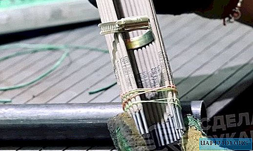 Schablone zum Markieren von Rohren von Schweißelektroden