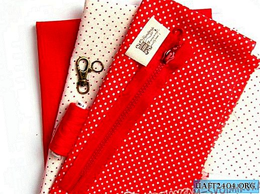 Sew Valentine's cosmetic bag