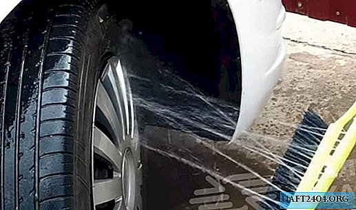 Escova de lavagem de carro DIY