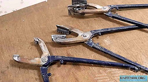 Scissors for forging from scissors for metal