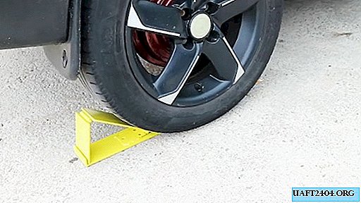 Calzo de ruedas plegables de bricolaje para un automóvil