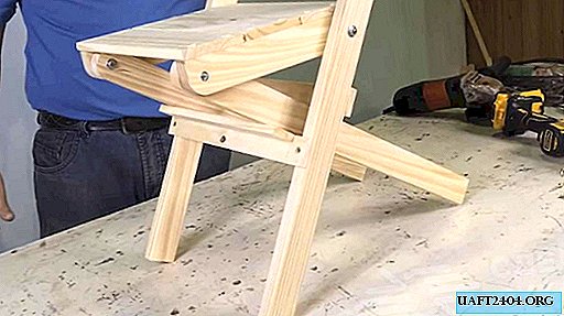 Cadeira dobrável DIY