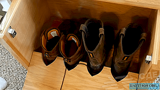 Gör-det-själv-dold sko för lagringsstativ