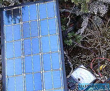 Solarbatterie von Dioden und Transistoren