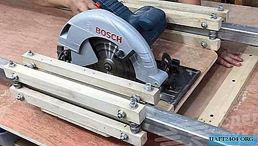 Plywood sawing machine: from hand circular