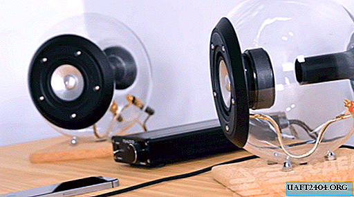 DIY glass spherical speakers