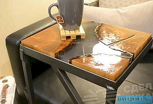 Do-it-yourself stylish side table