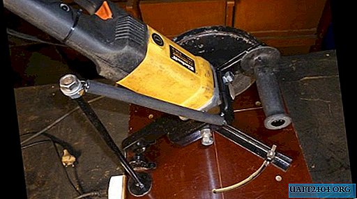 Stand for grinder or pendulum saw from angle grinder