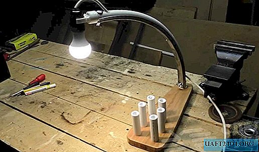 Lamp with stand for garage and home workshop