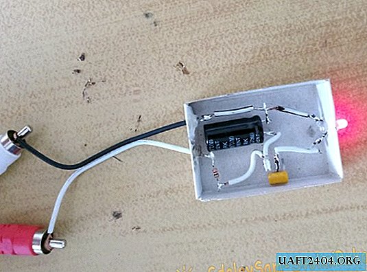 LED flasher on transistor
