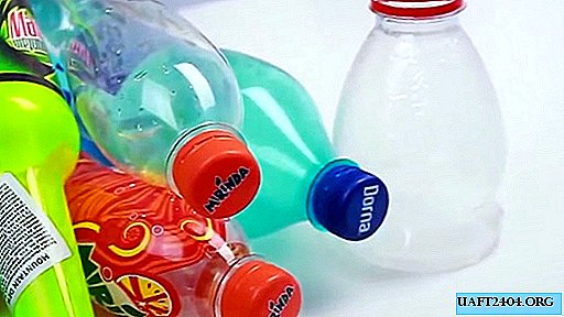 Three ideas for crafts from plastic bottle caps