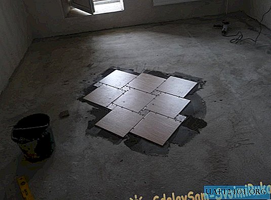 Colocación de azulejos en el piso