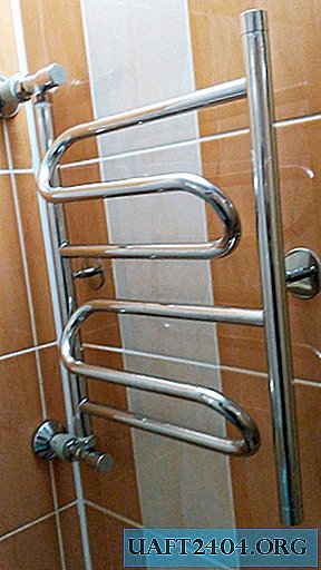 Do-it-yourself installation of a heated towel rail