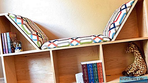 A cozy place to read and store books