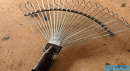 Bicycle fan rake