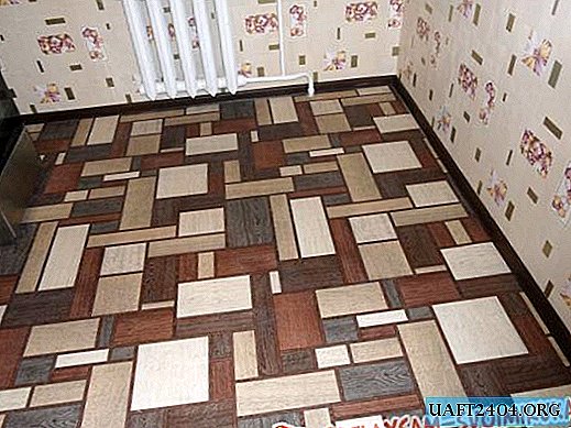 The choice of linoleum and its styling