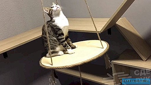 猫用DIY吊り棚