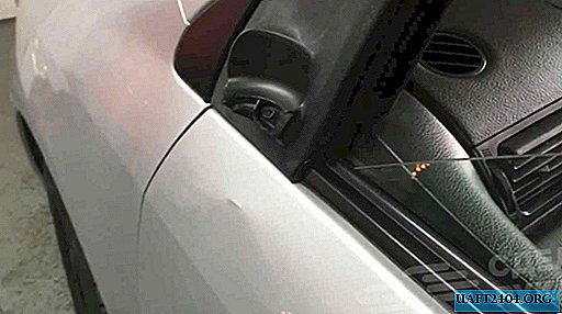 Restaurierung einer Autospiegelhalterung aus Kunststoff