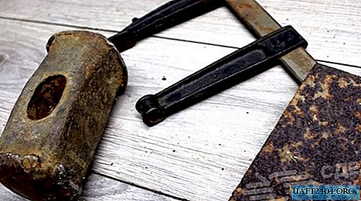 Restauración de herramientas caseras antiguas