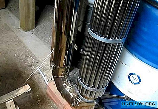 Intercambiador de calor de tubo de aire de chimenea