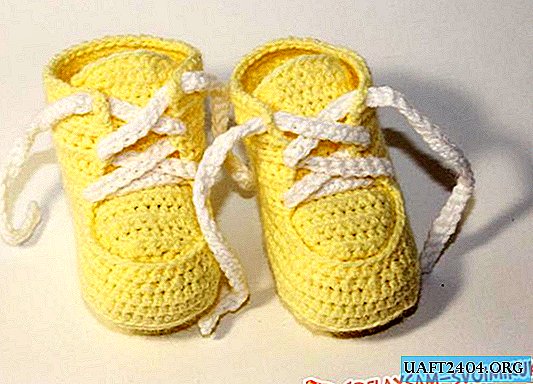 Crochet dječje čizme