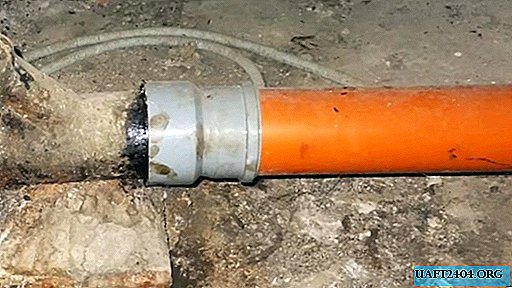 Replacing a cast-iron drainage system with a plastic one