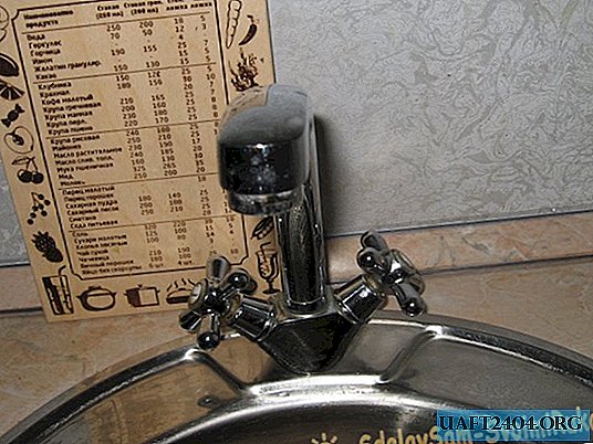 Remplacement du robinet sur le mélangeur