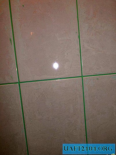 Grouting entre tuiles