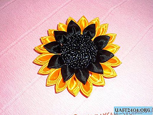 Hair clip "Sunflower"